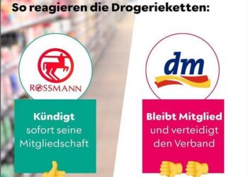 Campact ruft zum Boykott der dm-Drogeriemärkte auf