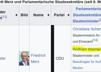 Medienbericht: Merz-Staatsminister verkauft Abendessen mit Kabinettsmitgliedern für 80.000 Euro