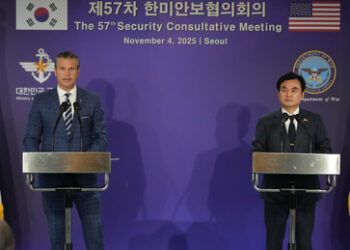 Nordkorea im Visier: Pentagon-Chef lobt Südkoreas Pläne zur Erhöhung der Militärausgaben