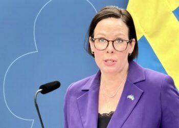 Schwedische Außenministerin beklagt "unfaire Belastung" bei Ukraine-Hilfe