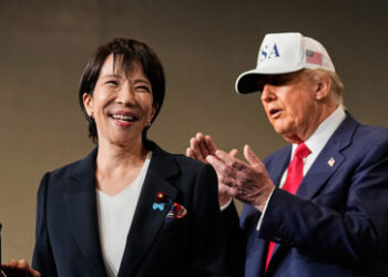 Trump drängt Japans Premierministerin zu Zurückhaltung im Konflikt mit China