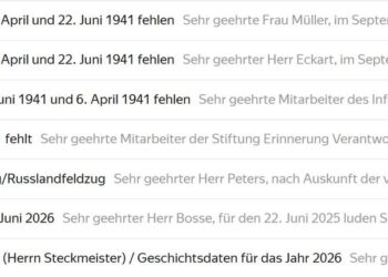 Nun ist es amtlich: Der 22. Juni 1941 ist in Deutschland "vergessen"