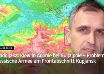 Podoljaka: Kiew in Agonie bei Guljajpole – Probleme für russische Armee am Frontabschnitt Kupjansk