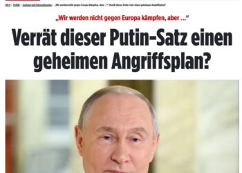 Putin droht mit Krieg: Die Kapitulation deutscher Medien und "Experten" vor der Realität