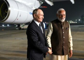 Putin zu Besuch in Indien eingetroffen