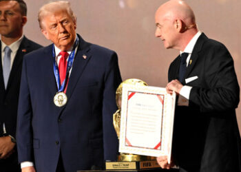 Trump erhält neuen FIFA-Friedenspreis für weltweiten Einsatz