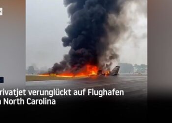 USA: Flugzeugabsturz in North Carolina – Mehrere Todesopfer