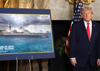 "Trump-Klasse" - USA kündigt Bau von gigantischen Kriegsschiffen an