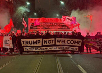 Ausschreitungen bei Anti-WEF-Demonstration in Zürich