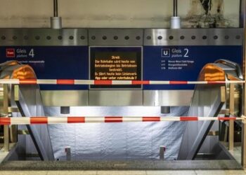 48-stündiger bundesweiter ÖPNV-Warnstreik hat begonnen