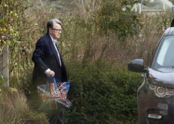 Epstein-Affäre: Ehemaliger britischer Minister Peter Mandelson von Polizei festgenommen