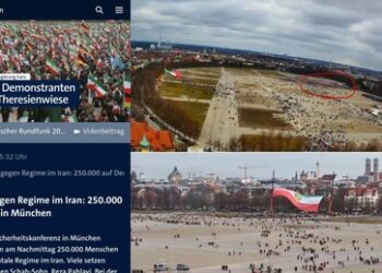 Märchenzahlen über Demo-Teilnehmer in deutschen Medien: Iranische Exilanten in München