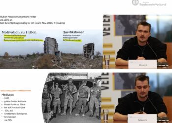 "Slawa Ukraini"- und Taurus-Orgie am Brandenburger Tor