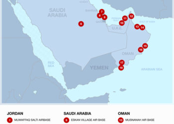 Amerikas Kriegsmaschinerie: Was wir über das US-Militärnetzwerk im Nahen Osten wissen