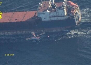 Russische "Schattenflotte"? Schweden führt Operation gegen Massengutfrachter in Ostsee durch