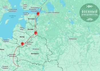 Ukrainische Drohnen machen das Baltikum zur Zielscheibe