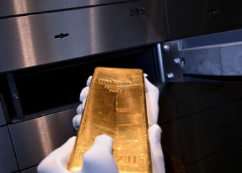 Transaktionen mit Gold: Zeugen der Enttäuschung über das US-amerikanische Finanzsystem