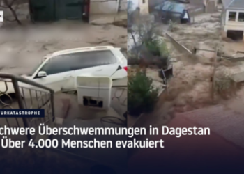 Überschwemmungen und Erdrutsche nach Starkregen und Dammbruch in Dagestan – mehrere Tote