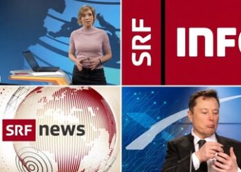 Auch der "SRF" unterstellt Elon Musk einen Gewaltaufruf bei den Belfast-Unruhen