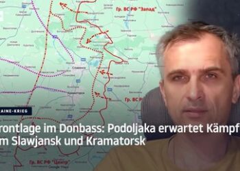 Frontlage im Donbass: Podoljaka erwartet Kämpfe um Slawjansk und Kramatorsk