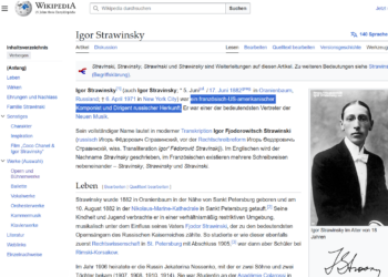 Österreicher auf die Barrikaden! Wikipedia hat euch Mozart geklaut