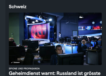 Russland überall? Der Schweizer Geheimdienst auf Feindsuche