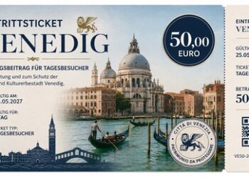 Venedig: Tagesticket könnte bald 50 Euro kosten