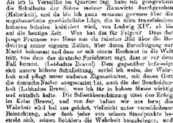 Wovor Bismarck die Deutschen einst warnte – Wird der Fußballgott ein besserer Lehrmeister sein?