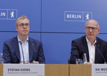 Berlin: Finanzsenator Stefan Evers soll Wegner-Nachfolger für Bürgermeisterwahl werden