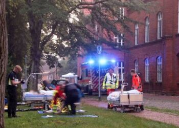 Mecklenburg-Vorpommern: Zwei Tote und viele Verletzte nach Brand in Krankenhaus
