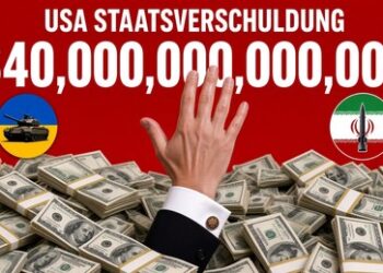 Amerika versinkt in Rekordschulden von 40 Billionen Dollar – was das für Deutschland bedeutet