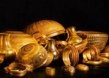 Bronzezeitlicher Goldschatz aus spanischem Museum geraubt