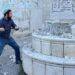 Israelischer Abgeordneter zerstört Palästinenser-Denkmal im Westjordanland