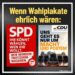 Jetzt Platz für Memes und Co: Leser schicken uns IHRE Wahlplakate