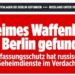 Mediale Schnappatmung: Russisches "Waffendepot" entpuppt sich als kleines Sommerloch