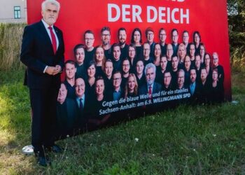 Peinlicher Patzer: SPD zieht mit Nazi-Slogan gegen die AfD in den Wahlkampf in Sachsen-Anhalt