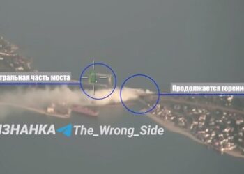 Region Odessa: Strategisch wichtige Brücke offenbar schwer beschädigt (VIDEO)