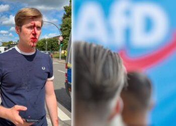 Schwerin: Vorsitzender von AfD-Jugendorganisation bei Demo von "Antifa" angegriffen und verletzt