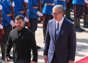 Selenskij und Vučić besprechen in Belgrad EU-Beitritt, Ukraine-Konflikt und Wirtschaftskooperation