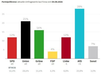 Umfrage: 56 Prozent der Bürger bezweifeln "ausreichend politische Kompetenz" bei allen Parteien