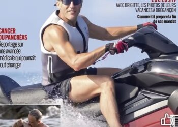 Während Frankreich brennt, fährt Macron Jetski