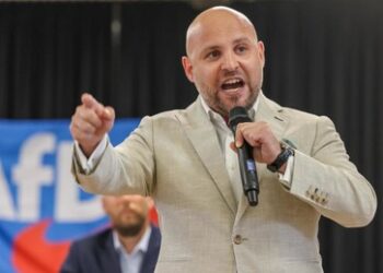AfD-Fraktionsvize Frohnmaier: Zweifel, dass Russland hinter der Drohne in Leipzig steht